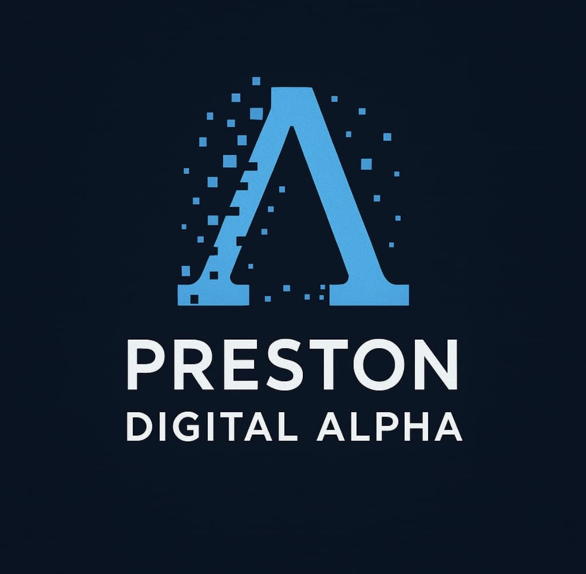 Preston Digital Alpha Logo